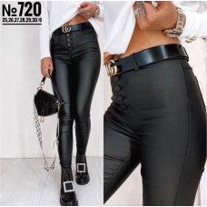 ЖІНОЧІ ДЖЕГІНСИ АМЕРИКАНКА З НАПИЛЕНЯМ ЕКОШКІРИ НА ГУДЗИКАХ РОЗМІРИ 25,26,27,28,29,30