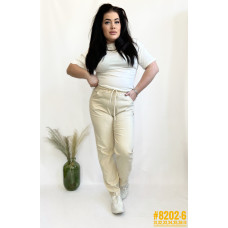 Батальні джегінси з поясом на резинці розмірний ряд 31,32,33,34,35,36