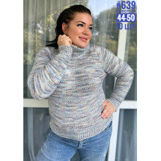 Жіночий гольф з коміром універального розміру 44-52