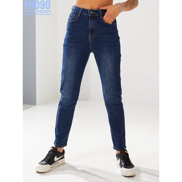 Джинси мом mom fit розмірний ряд 25,26,27,28,29,30