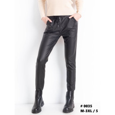 ЖІНОЧІ ДЖОГЕРИ CLOVER З ЄКОШКІРИ НА БАЙЦІ