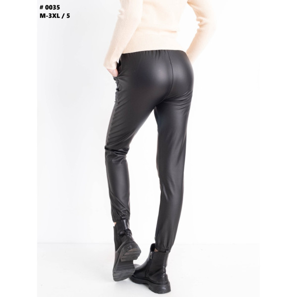 ЖІНОЧІ ДЖОГЕРИ CLOVER З ЄКОШКІРИ НА БАЙЦІ