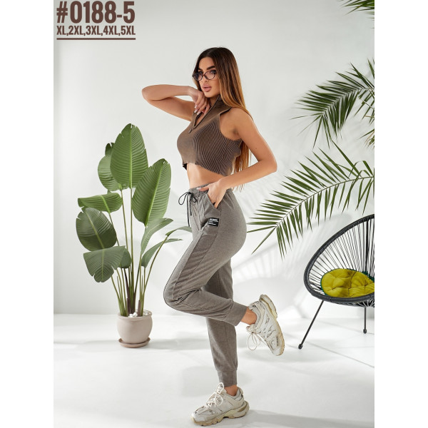 Женские брюки джогеры размерный ряд xl,2xl,3xl,4xl,5xl