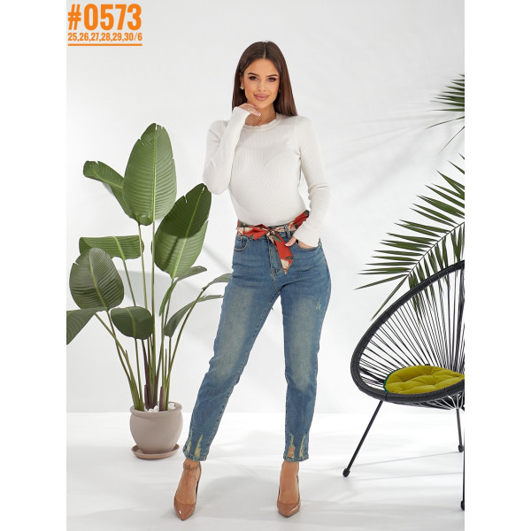 Жіночі MOM jeans розмірний ряд 25,26,27,28,29,30