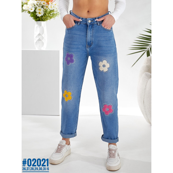 Жіночі MOM Jeans розмірний ряд 26,27,28,29,30,31