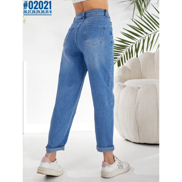 Жіночі MOM Jeans розмірний ряд 26,27,28,29,30,31