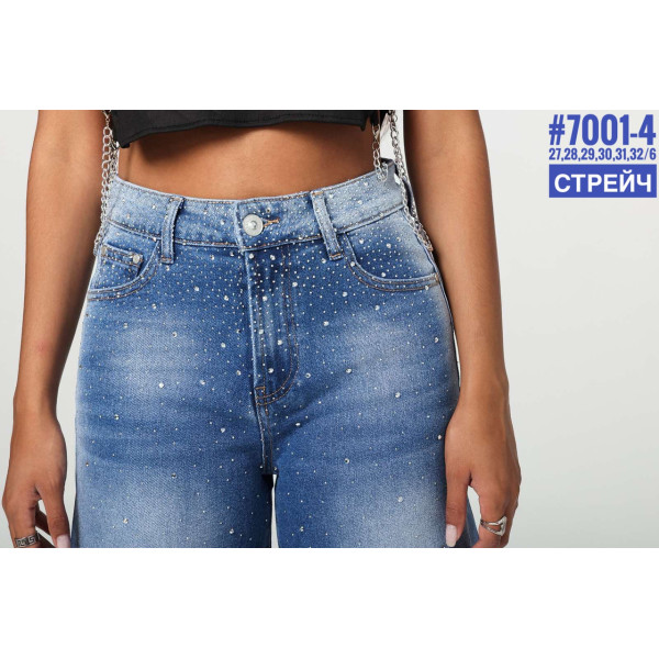 Шорти джинсові з камінцями розмірний ряд 27,28,29,30,31,32