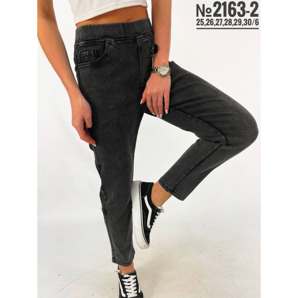ЖІНОЧІ ДЖЕГІНСИ В СТИЛІ МОМ РОЗМІРИ 25,26,27,28,29,30