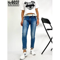 ЖІНОЧІ ДЖИНСИ З РЕМЕНЕМ РОЗМІР 25,26,27,28,29,30
