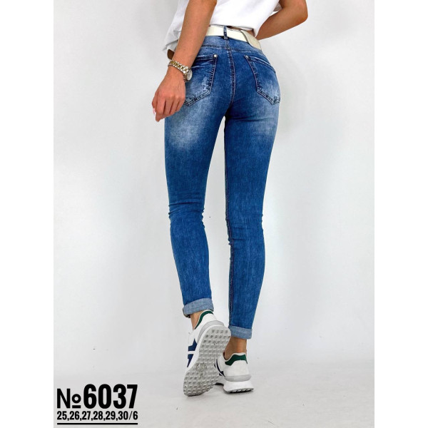 ЖІНОЧІ ДЖИНСИ З РЕМЕНЕМ РОЗМІР 25,26,27,28,29,30