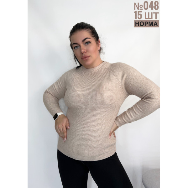 ЖІНОЧИЙ ОСІННИЙ СВЕТР УНІВЕРСАЛЬНОГО РОЗМІРУ 44-50