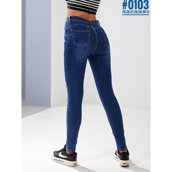 Жіночі завужені джинси американка розмірний ряд 25 26 27 28 29 30