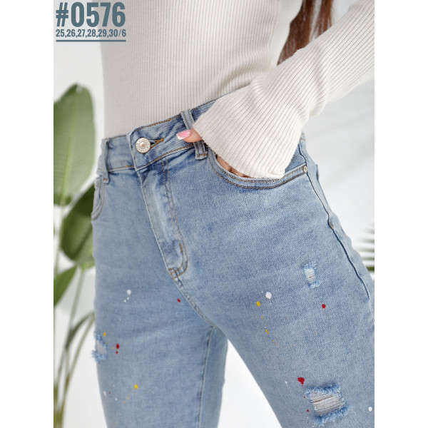 Жіночі MOM jeans розмірний ряд 25,26,27,28,29,30