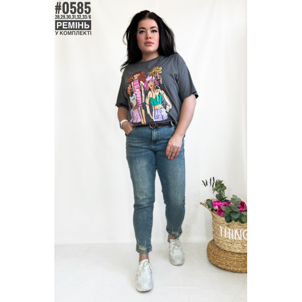 Жіночі MOM Jeans розмірний ряд 28,29,30,31,32,33