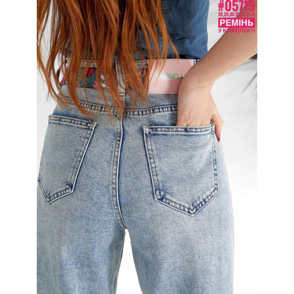 Женские палаццо jeans размерный ряд 28,29,30,31,32,33