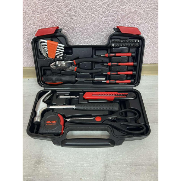 Набір інструментів для дому 39 предметів у пластиковому кейсі