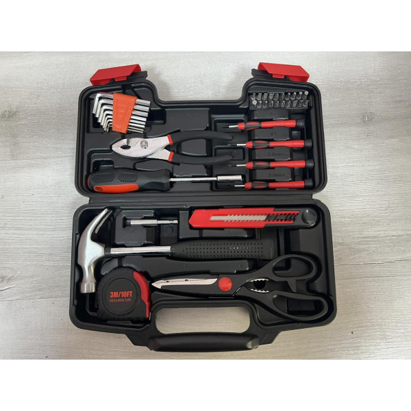 Набір інструментів для дому 39 предметів у пластиковому кейсі