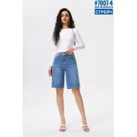 Жіночі подовжені шорти зі стразами розмірний ряд  26,27,28,29,30,31