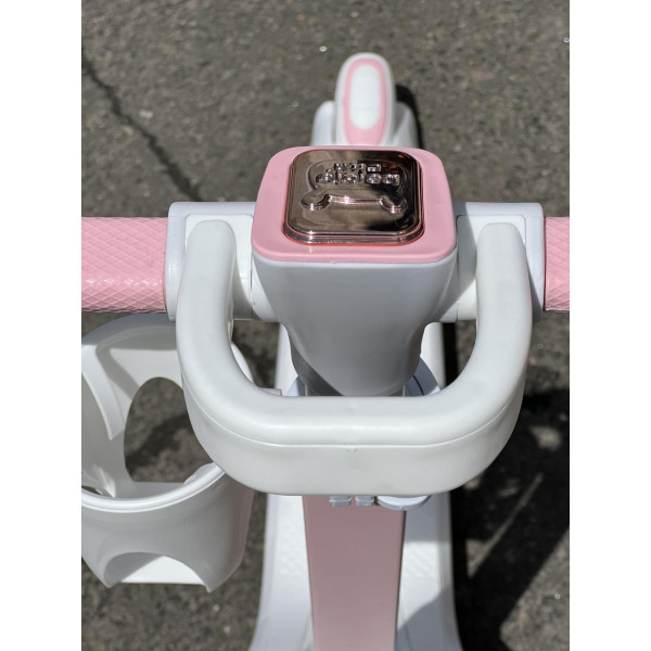 Дитячий триколісний самокат X1 складаний з підсклянником