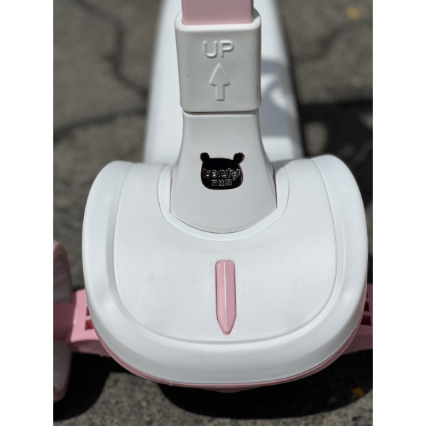 Дитячий триколісний самокат X1 складаний з підсклянником