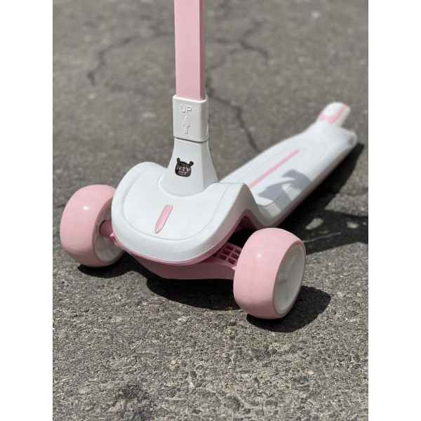 Дитячий триколісний самокат X1 складаний з підсклянником