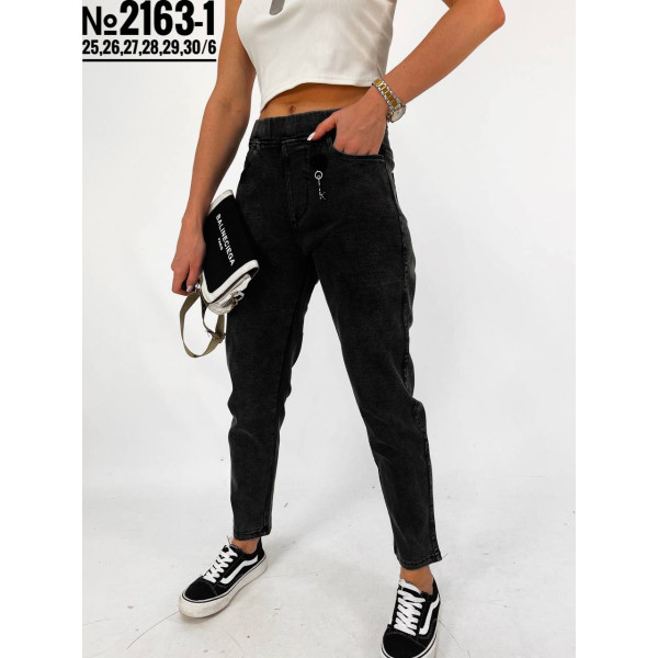 ЖІНОЧІ ДЖЕГІНСИ В СТИЛІ МОМ РОЗМІРИ 25,26,27,28,29,30