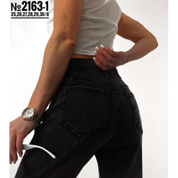 ЖІНОЧІ ДЖЕГІНСИ В СТИЛІ МОМ РОЗМІРИ 25,26,27,28,29,30