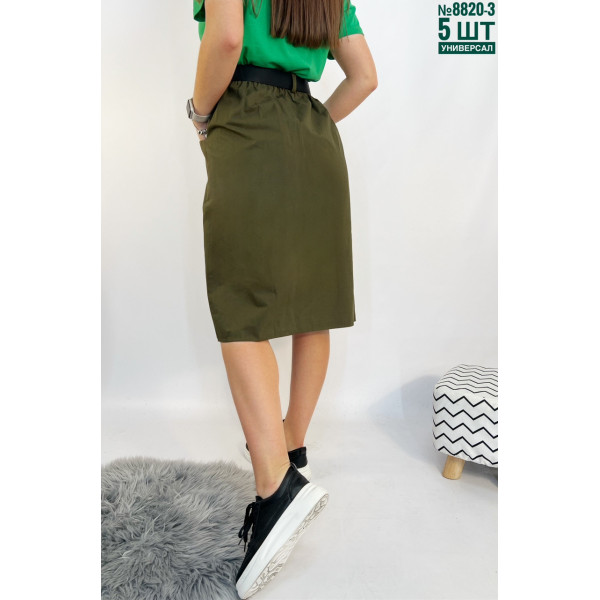 ТРЕНДОВА ЖІНОЧА МОДНА КОТОНОВА СПІДНИЦЯ МІДІ РОЗМІР УНІВЕРСАЛЬНИЙ 42-48