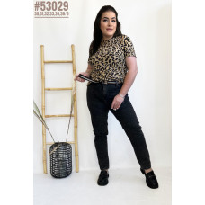 Джинси мом з ременем у комплекті розмірний ряд 30,31,32,33,34,36