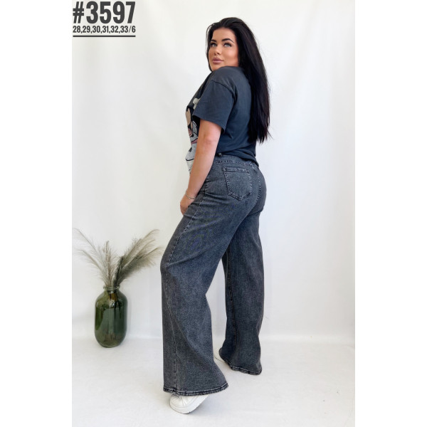 Жіночі джинси палаццо розмірний ряд 28,29,30,31,32,33