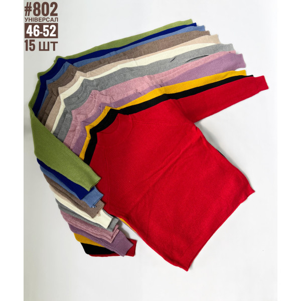 Жіночий гольф з коміром стійка універального розміру 46-52