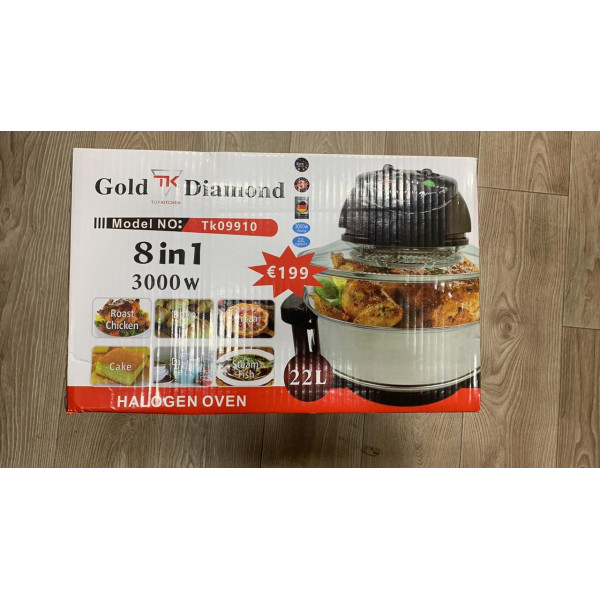Аерофритюрниця Gold Diamond TK-09910 8в1 3000W 22L