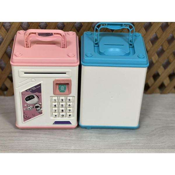 Дитяча скарбничка з відбитком пальця та купюроприймачем