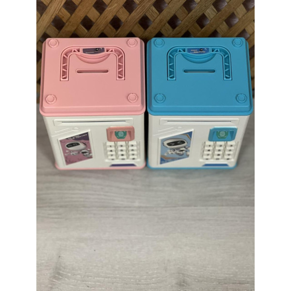 Дитяча скарбничка з відбитком пальця та купюроприймачем