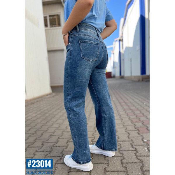 Джинси жіночі с завищеною талією розмірний ряд 25,26,27,28,29,30