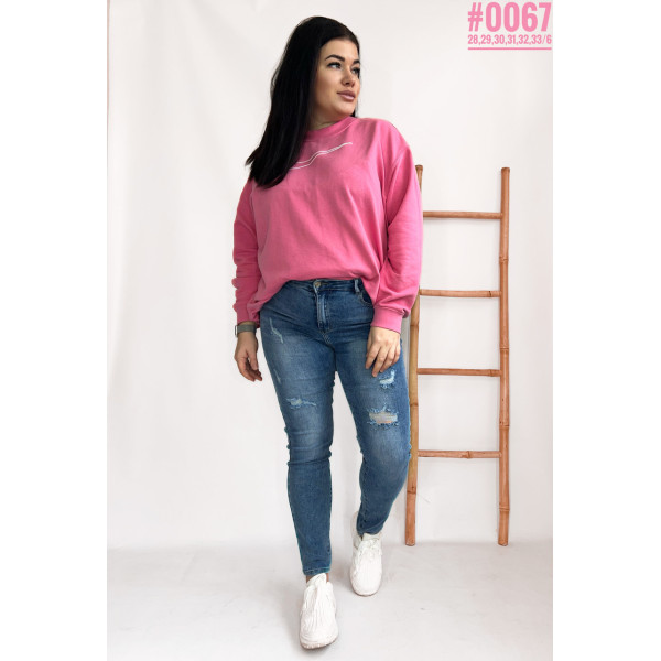 Стильна американка напівбатальна розмірний ряд 28-33