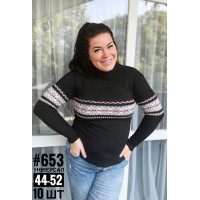 Жіночий гольф з коміром універального розміру 44-52