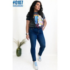 Жіночі завужені джинси американка розмірний ряд 25 26 27 28 29 30