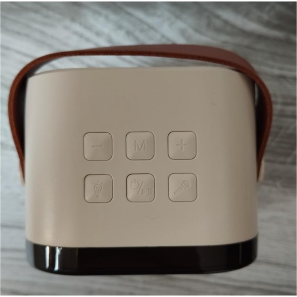 Дитяча bluetooth колонка з мікрофоном та підсвіткою караоке