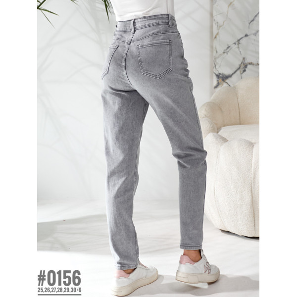 Жіночі джинси mom-fit розмірний ряд 25,26,27,28,29,30