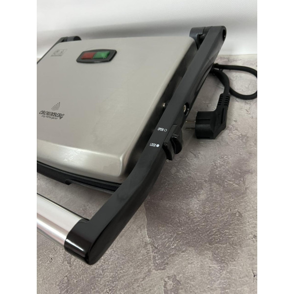 Притискний контактний електричний гриль Crownberg CB-1045 2000W