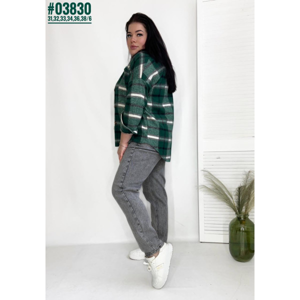 Жіночі джинси з поясом на резинці розмірний ряд 30,31,32,33,34,36