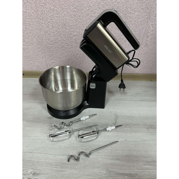 Міксер стаціонарний Sokany CX-6652 з чашею із нержавіючої сталі