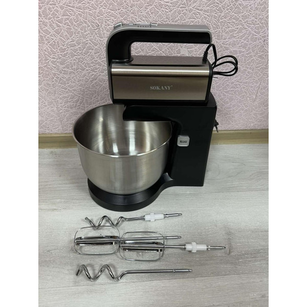 Міксер стаціонарний Sokany CX-6652 з чашею із нержавіючої сталі