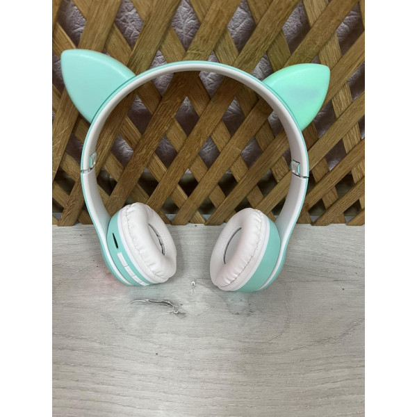 Бездротові Bluetooth навушники Cat VIV-23M котячі вушка