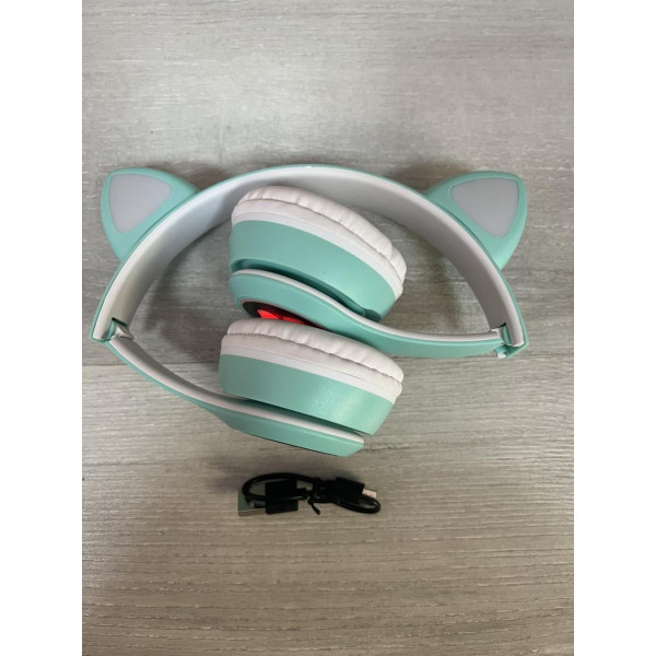 Бездротові Bluetooth навушники Cat VIV-23M котячі вушка