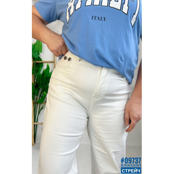 Джинси труби стрейч розмірний ряд 28,29,30,31,32,33