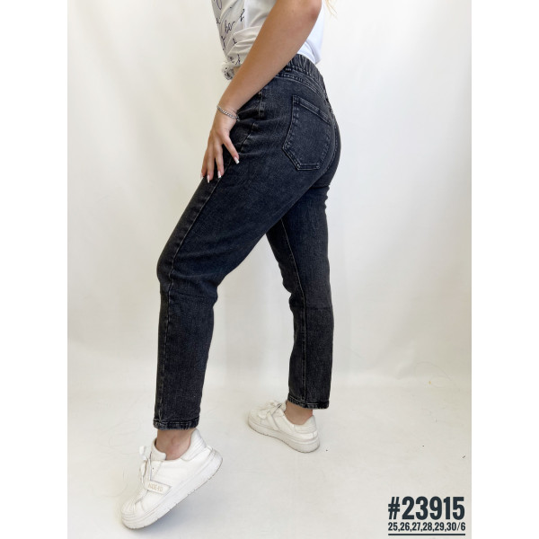 Джинси з поясом на резинці розмірний ряд 25,26,27,28,29,30