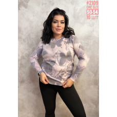 Жіночий джемпер з тонкого кашеміру універсального розміру 50-54