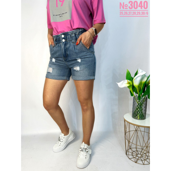 ШОРТИ ЛІТНІ З ПОЯСОМ НА РЕЗИНЦІ РОЗМІР 25,26,27,28,29,30